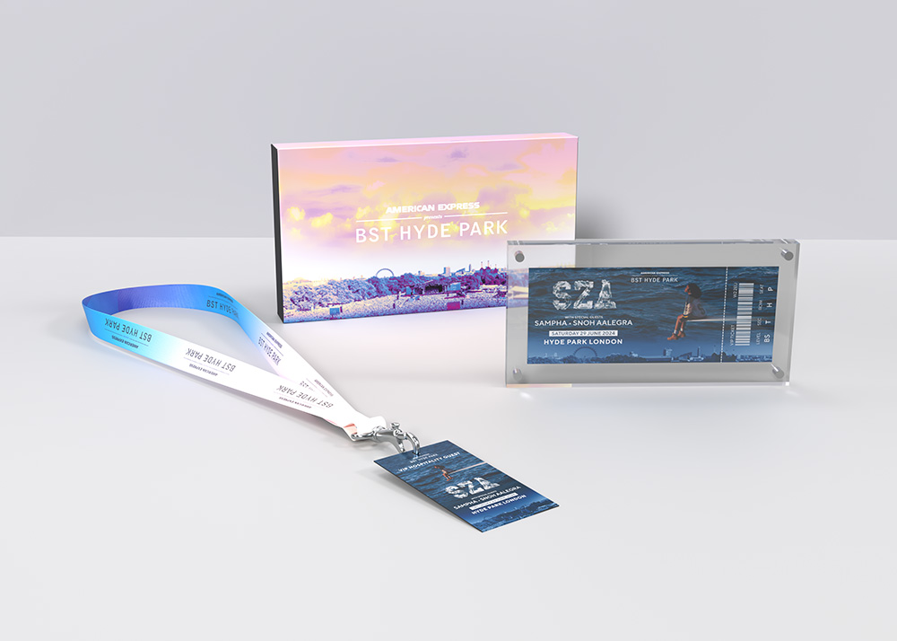 The Ultimate BST Printed Ticket Pack SZA BST 29 June 2024